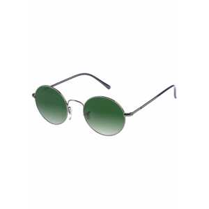 MSTRDS Slnečné okuliare 'Flower'  smaragdová / strieborná