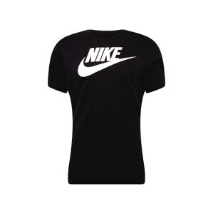 Nike Sportswear Tričko 'Icon Futura'  čierna / biela