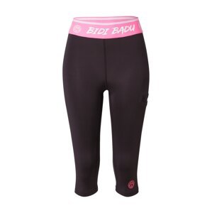BIDI BADU Športové nohavice  ružová / čierna / biela