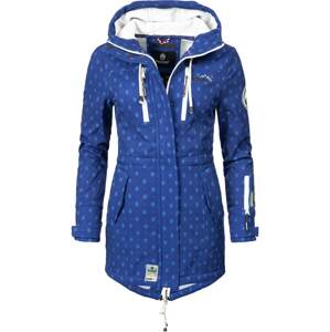 MARIKOO Funkčný kabát 'Zimtzicke'  modrá / svetlomodrá