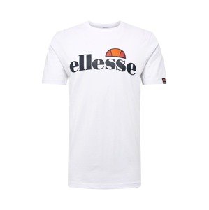 ELLESSE Funkčné tričko 'Prado'  mandarínková / grenadínová / čierna / biela