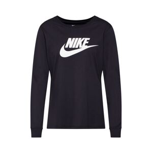Nike Sportswear Tričko 'Essential'  čierna / biela