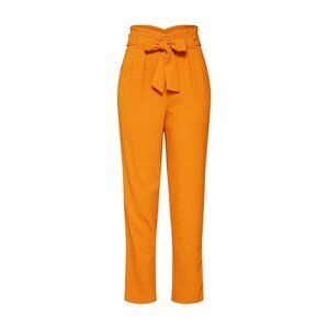 ONLY Plisované nohavice 'PIPER PAPERBAG'  oranžová