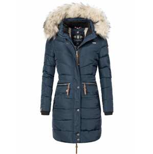NAVAHOO Zimný kabát 'Paula'  modrosivá
