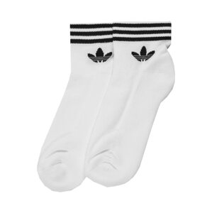 ADIDAS ORIGINALS Ponožky 'Island Club Trefoil '  čierna / biela