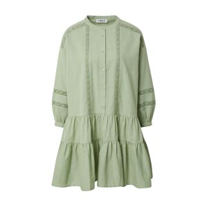 EDITED Košeľové šaty 'Despina'  tyrkysová / zelená
