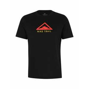 NIKE Funkčné tričko 'Trail'  žltá / červená / čierna