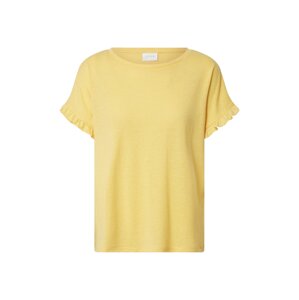 VILA Tričko 'Baria'  žltá