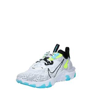 Nike Sportswear Nízke tenisky 'REACT VISION WW'  modrá / sivá / neónovo zelená / biela