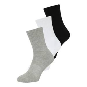 Urban Classics Ponožky  sivá melírovaná / čierna / biela