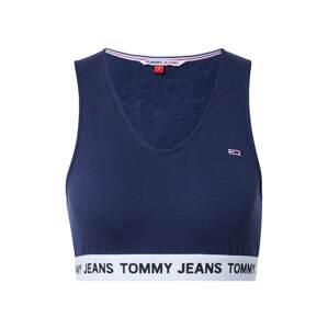 Tommy Jeans Top 'Super'  námornícka modrá / biela