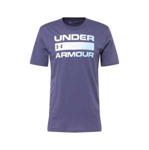 UNDER ARMOUR Funkčné tričko 'Issue'  námornícka modrá / svetlomodrá / biela