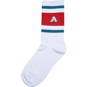Urban Classics Ponožky 'College Team'  tmavozelená / červená / biela