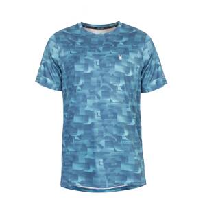 Spyder Funkčné tričko  modrá / svetlomodrá