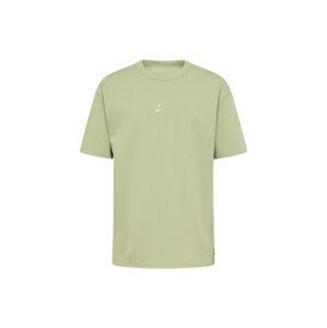 Nike Sportswear Funkčné tričko 'Esential'  svetlozelená / biela