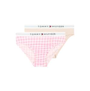 Tommy Hilfiger Underwear Nohavičky  telová / námornícka modrá / staroružová / červená