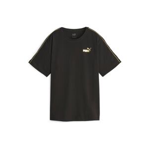 PUMA Funkčné tričko 'ESS+'  zlatá / čierna