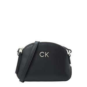 Calvin Klein Taška cez rameno 'Re-Lock'  zlatá / čierna