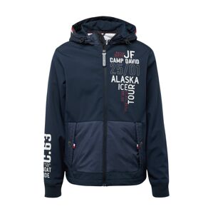 CAMP DAVID Prechodná bunda 'Alaska Ice Tour'  námornícka modrá / červená / biela