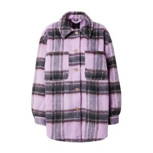 Cotton On Prechodná bunda  antracitová / tmavozelená / fialová