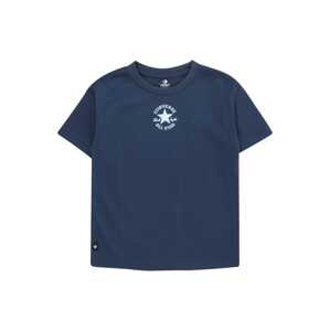 CONVERSE Tričko  námornícka modrá / pastelovo modrá