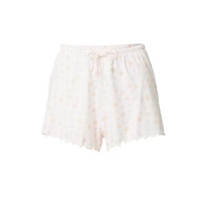 Cotton On Body Pyžamové nohavice  svetlooranžová / ružová / biela