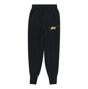 Nike Sportswear Nohavice 'Club Fleece'  žltá / čierna