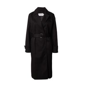 Calvin Klein Prechodný kabát 'ESSENTIAL'  čierna
