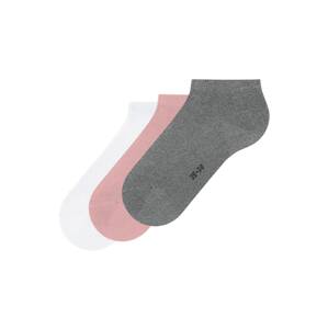 FALKE Ponožky  sivá melírovaná / ružová / čierna / biela