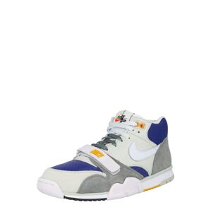 Nike Sportswear Členkové tenisky 'Air Trainer 1'  modrá / sivá / šedobiela / prírodná biela