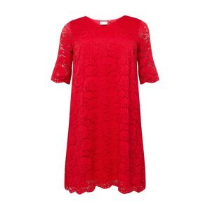 ONLY Carmakoma Kokteilové šaty 'SUMMER'  červená