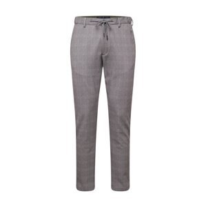 JOOP! Jeans Nohavice 'Maxton'  sivá melírovaná / čierna / biela