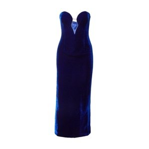 Bardot Kokteilové šaty 'BAROL'  modrá / strieborná