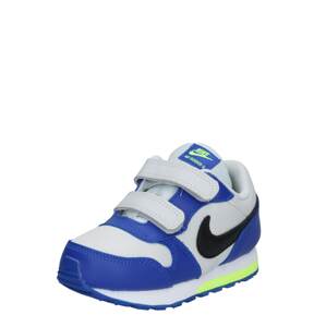Nike Sportswear Tenisky  modrá / neónovo žltá / sivá