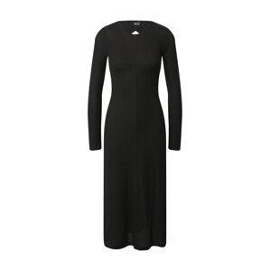 Gina Tricot Pletené šaty 'Yolanda'  čierna