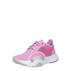 NIKE Športová obuv 'SuperRep Go'  sivá / ružová / svetloružová
