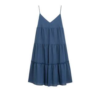 MANGO Letné šaty 'Furbi'  nebesky modrá