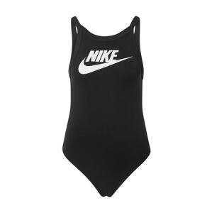 Nike Sportswear Košeľové body  čierna / biela