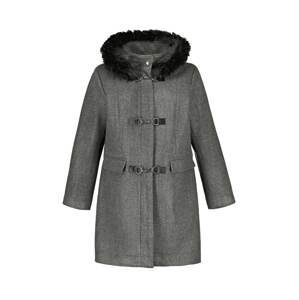 Ulla Popken Zimný kabát  sivá melírovaná