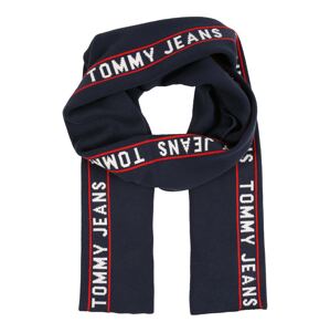 Tommy Jeans Šál  námornícka modrá / červená / biela
