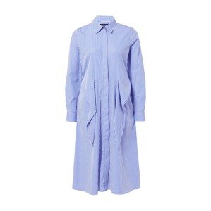 Lauren Ralph Lauren Šaty  modrá / biela