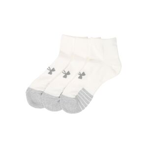 UNDER ARMOUR Športové ponožky 'HeatGear'  sivá / biela melírovaná