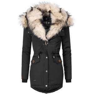 NAVAHOO Zimný kabát 'Sweety'  čierna