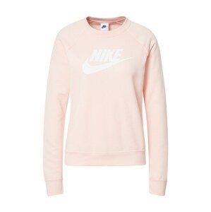 Nike Sportswear Mikina 'Essential'  ružová / biela