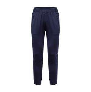 ADIDAS SPORTSWEAR Športové nohavice 'D4T Workout Warm'  námornícka modrá / biela
