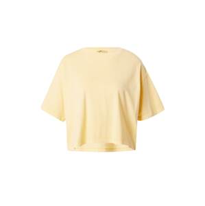 LTB Tričko 'Lelole'  pastelovo žltá