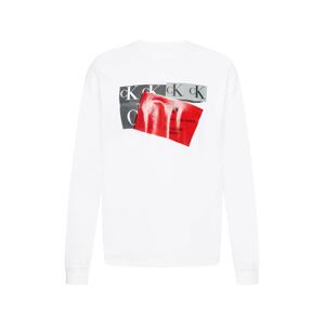 Calvin Klein Jeans Tričko 'DISRUPTED'  zmiešané farby / biela