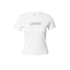 LEVI'S ® Tričko 'RICKIE'  čierna / biela