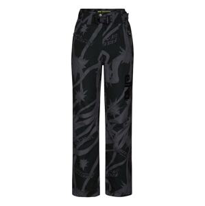 elho Outdoorové nohavice 'ENGADIN 89'  sivá / čierna