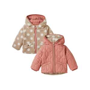 Noppies Zimná bunda 'Vancouver'  béžová / ružová / biela